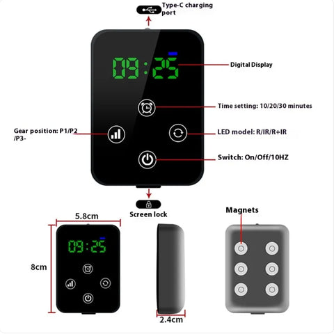 Knee pain massager