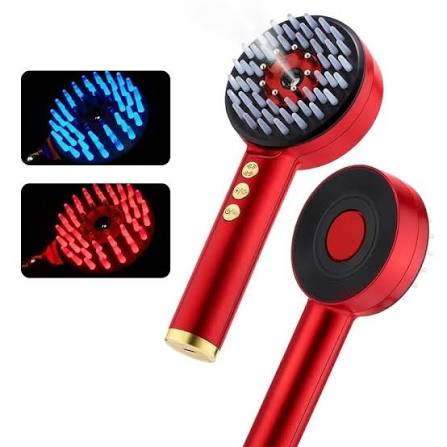 Hair Oiling Red Light Scalp Massager (One Set)