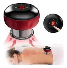 Portable Electric Cupping Massager with Red Light (2 Cups)